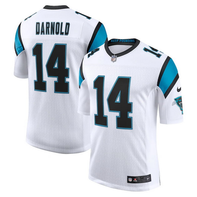 mens nike sam darnold white carolina panthers vapor limited jersey